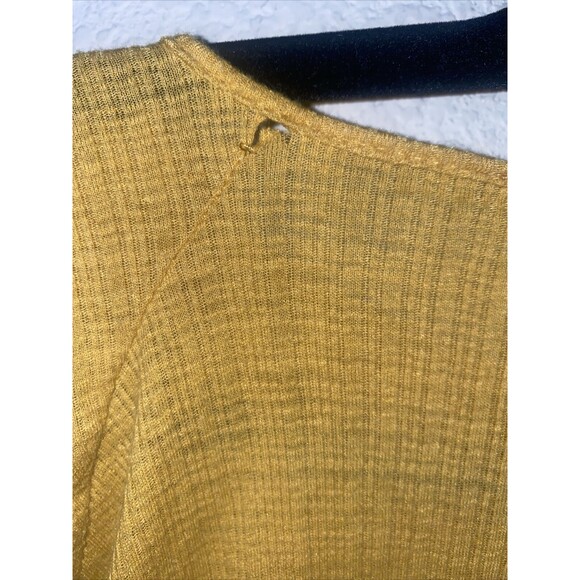 Free People Beach crop Sweet Lady balloon sleeve Shirt XS fairy boho hippie - Picture 7 of 10